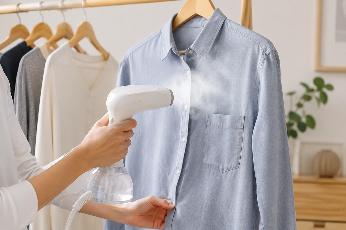 Les 10 erreurs à éviter avec un défroisseur vapeur