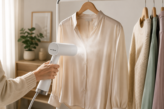 Soie, laine, viscose : défroissez vos vêtements délicats en toute confiance avec STEAMOWA