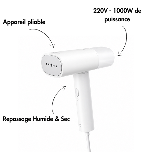 Défroisseur Vapeur Portable STEAMOWA Pliable 220V