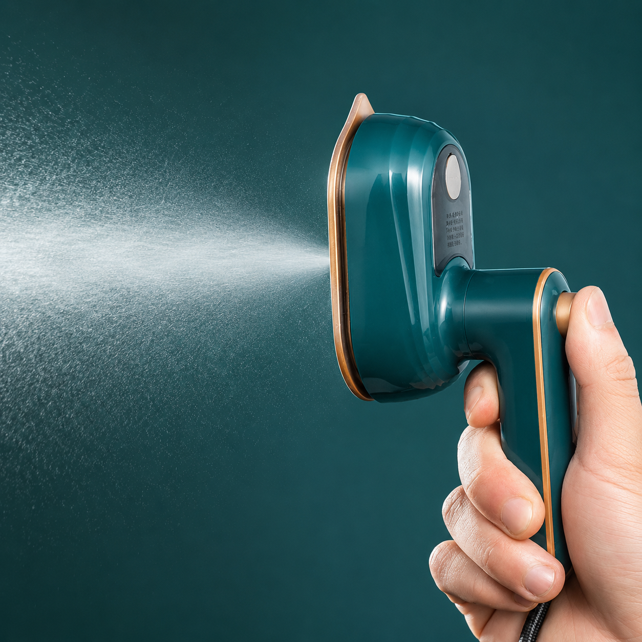 Mini Défroisseur Vapeur Portable Pliable STEAMOWA – Repassage Humide et Sec Rotatif 180°